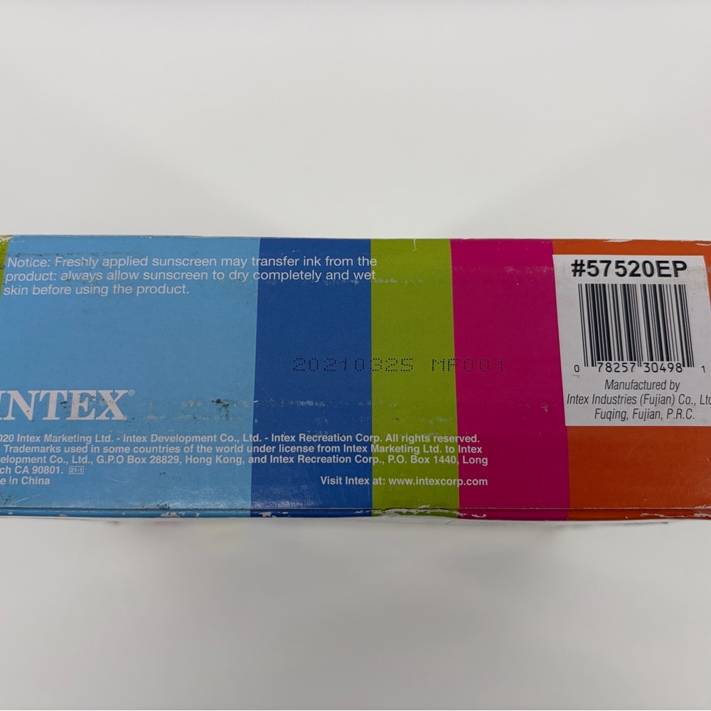 Intex Wave Rider Ride On Kids Swimming Pool Float 57520EP Inflatable 46x30 New - Picture 4 of 4